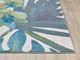KAS Rugs Stella Ivory/Green Tropical 5'x8' Area Rug-1