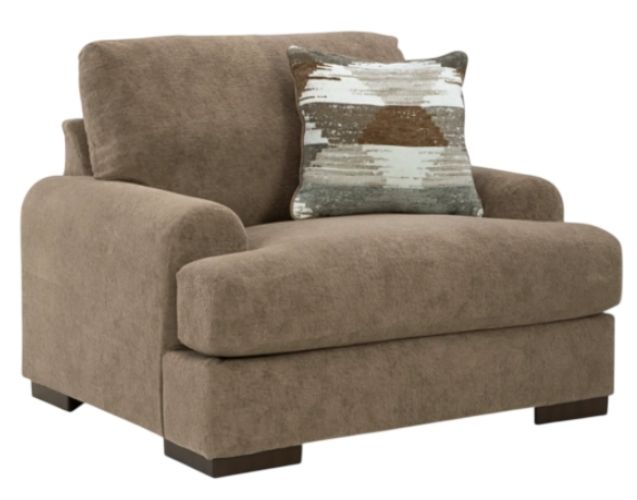 Signature Design by Ashley® Nolenburg Pecan Chair and a Half-0