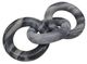 A & B Home Natural Gray Link Marble Chain Sculpture-2