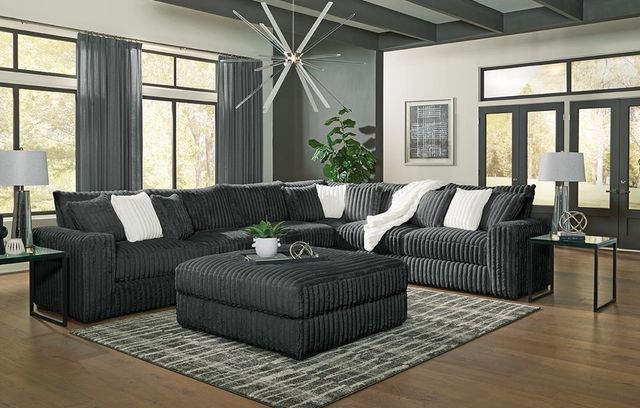 Albany Industries 4-Piece Mondo Gunmetal Sectional-1