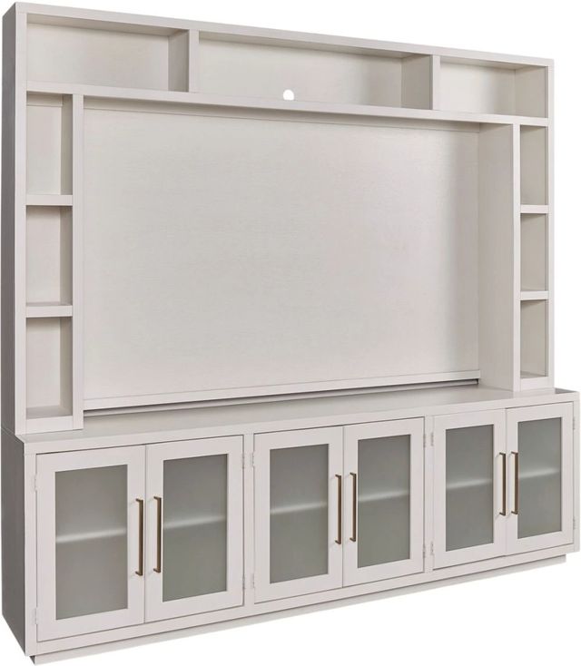 aspenhome® Perry White 97'' Console and Hutch-3