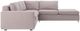 EQ3 Customizable Reva 3-Piece Right-Arm Facing Sofa Sectional and Backless Chaise with Standard Arm-3