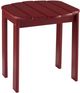 Linon Adirondack Red Wooden Outdoor End Table-3