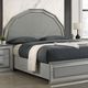 Furniture of America® Cassiopeia 4-Piece Metallic Gray Queen Bedroom Set-1