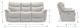 La-Z-Boy® James Mocha Power Reclining Sofa with Headrest-2