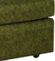 Smith Brothers Customizable 516 Leather Ottoman with Casters -2