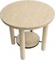 Magnussen Home® Sunset Cove Sanibel Brown Round End Table-2