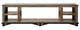 International Furniture Direct Loft Brown Electric Fireplace-1