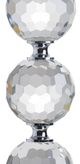 A & B Home Clear 8" Candle Holder-2