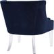 TOV Furniture Myra Blue Velvet Chair-1