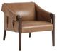Four Hands Bauer Almond/Dakota Warm Taupe Cream Chair-0