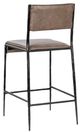 Classic Home Kayne Black/Sand Counter Stool-4