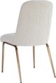 Modus Furniture Sunrise Apollo Ricotta/Brushed Bronze Upholstered Dining Chair-4