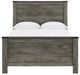 Signature Design by Ashley® Frandern Black/Gray Twin Panel Bed-2