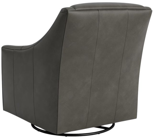 Bassett® Furniture Customizable Corinna Leather Swivel Chair-3