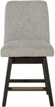 Signature Design by Ashley® Burkhaus Beige/Dark Brown Swivel Bar Stool-1
