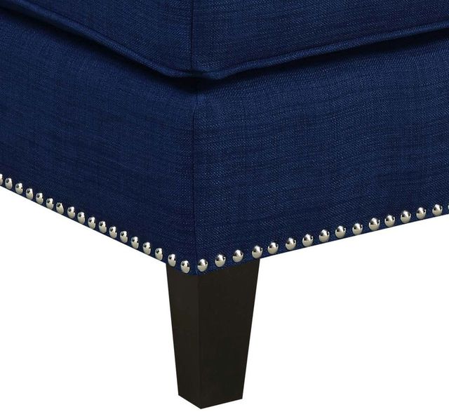 Elements International Erica Heirloom Blue Ottoman-3