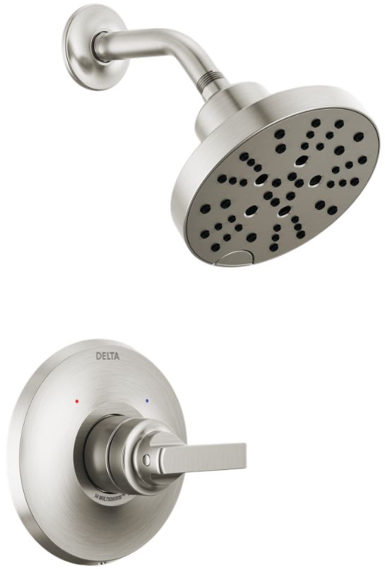 Delta Tetra® 14 Series Lumicoat® Stainless Shower Trim-0