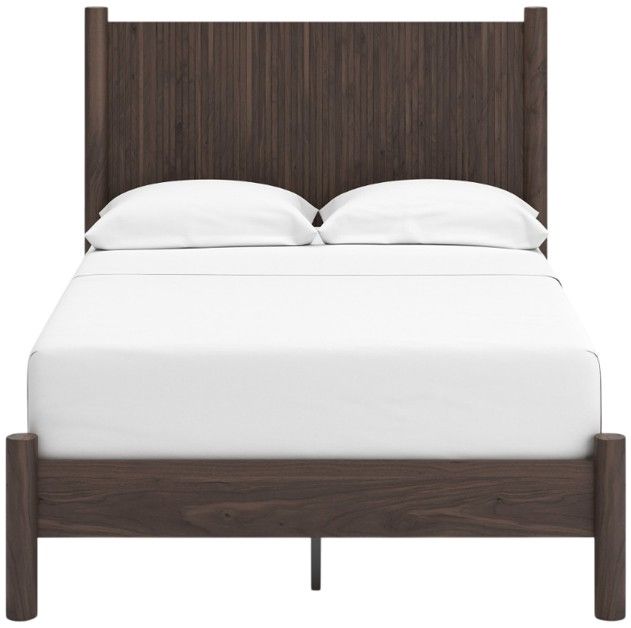 Signature Design by Ashley® Cadmori Brown Youth Full Panel Platform Bed-2