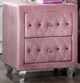 Furniture of America® Zohar Pink Nightstand-0