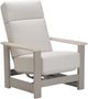 Telescope Casual Customizable Leeward Fabric/Plastic Outdoor Supreme Hidden Motion Arm Chair with Rustic Arms-0