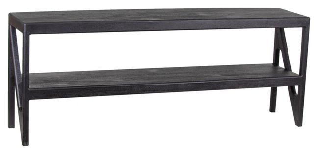 Porter International Designs Canberra Black TV Stand-0