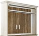 Liberty Furniture Reimagined Antique White/Chestnut Entertainment Center-2