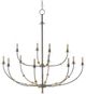 Currey & Company Balladier Hiroshi Gray Chandelier-0
