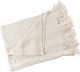 TOV Furniture by TOV Decor White Lima Cotton Throw Blanket-0