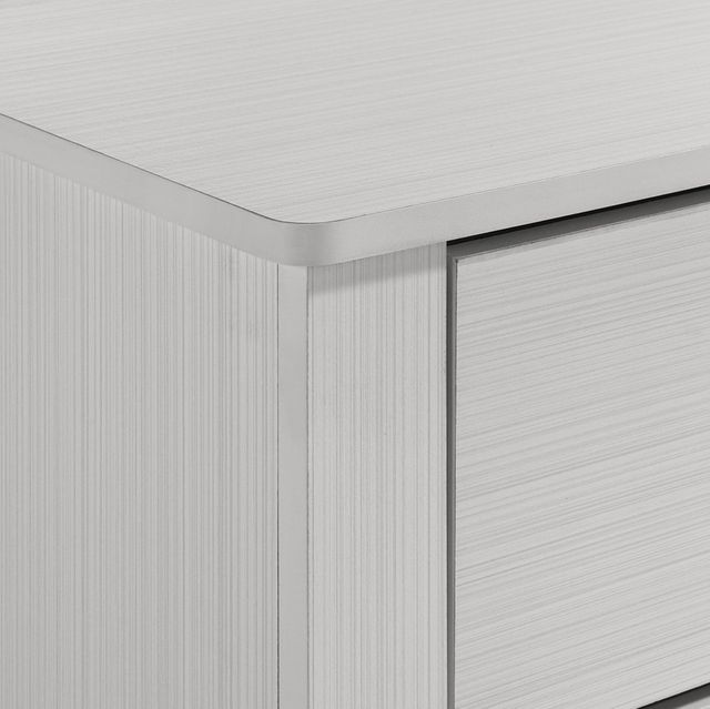 Elements International Sami White Youth Nightstand-4