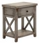 Vintage Furniture Cross Side Table-2
