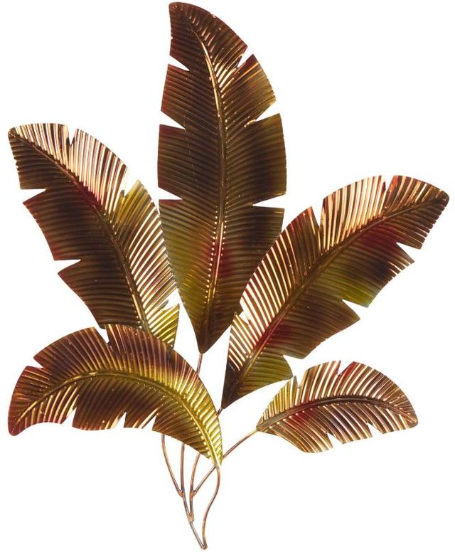 Deco Marche Multi-Colored Leaf Palm Home Wall Decor-0