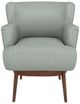 Best® Home Furnishings Customizable Kelida Swivel Chair with Dark Walnut Legs-1