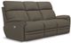 La-Z-Boy® Talladega Chocolate Power Reclining Sofa with Headrest-1