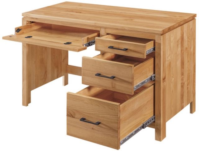 Archbold Furniture Customizable 2 West 4-Drawer Modern Desk-1