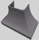 Vent-A-Hood® Designer Series 48" Gunsmoke Wall Mounted Range Hood-4