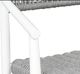 CabanaCoast® Customizable Breezeway Aluminum Outdoor Bar Stool-1