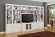 Parker House® Boca 7-Piece Cottage White Entertainment Wall Set-1