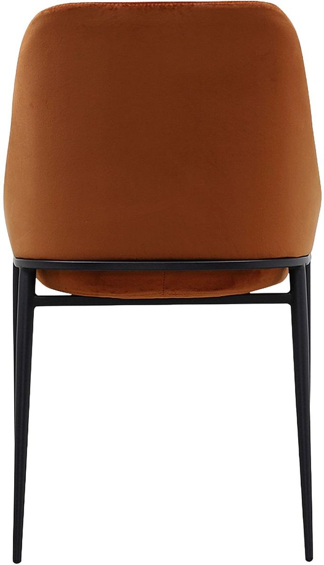 Moe's Home Collection Sedona 2-Piece Amber Orange Dining Side Chair Set-3