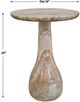 Uttermost® Shura Earthy Rust/Warm Brown Marble Indoor-Outdoor Accent Table-1