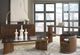 Hooker® Furniture Melange Contours Dark Walnut Console Table-1
