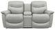La-Z-Boy® James Dove Gray Power Reclining Loveseat with Console, Headrest, and Lumbar-1