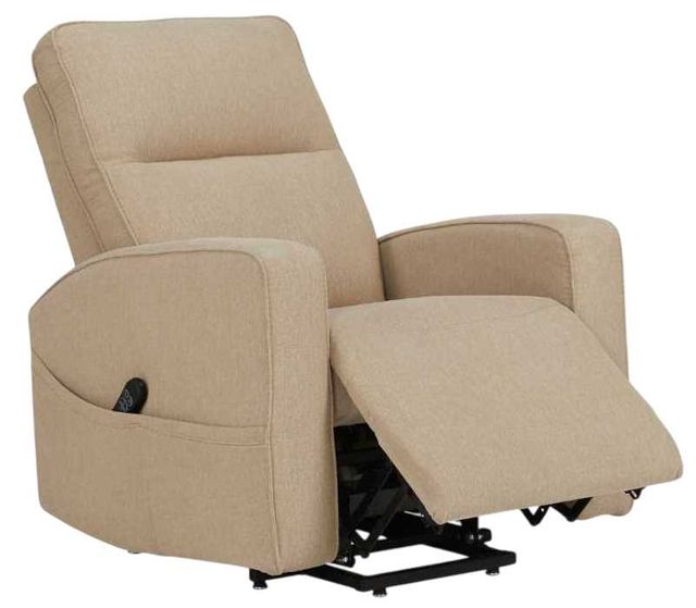 Signature Design by Ashley® Starganza Taupe Power Lift Recliner-1