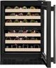 Kitchenaid® 24" Black Ore Built-In Wine Cooler With Full-Extension Wood-Front Racks-1