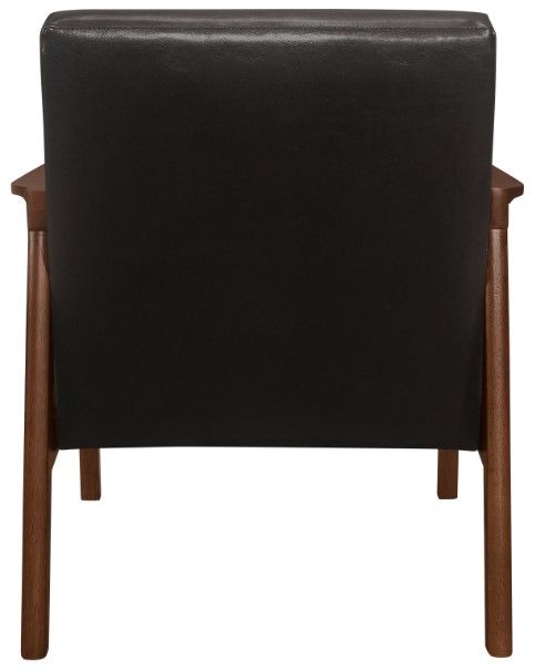Homelegance® Alby Dark Brown/Dark Walnut Accent Chair-3