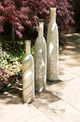 A & B Home Nickel Large Neck Vase-3