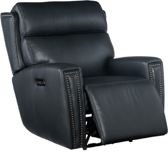 Hooker® Furniture MS Ruthe Salvo Denim Zero Gravity Power Recliner with Power Headrest-1
