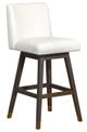 Armen Living Basila Gray Oak Swivel Bar Stool-0