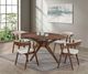 Furniture of America® Ebikon 5-Piece Walnut Oval Dining Table Set-0
