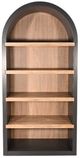 Sunny Designs™ Logan Black Magic/Oak Grove Arched Bookcase-1